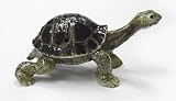 TORTOISE GALAPAGOS New TINY Porcelain NORTHERN ROSE R094