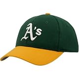Twins Enterprises Oakland Athletics Youth Green Shortstop Flex-Fit Hat