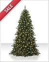 On Sale! 7.5' Fraser Fir Artificial Christmas Tree with Clear Lights