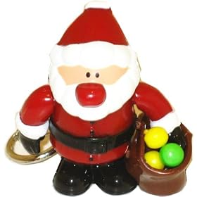 Sweet Santa Candy Dispenser Keychain