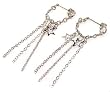 Sterling Silver Earrings (Rhodium Plated)