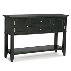 Side Board Server in Ebony - Bedford - 5531-61 by Home Styles