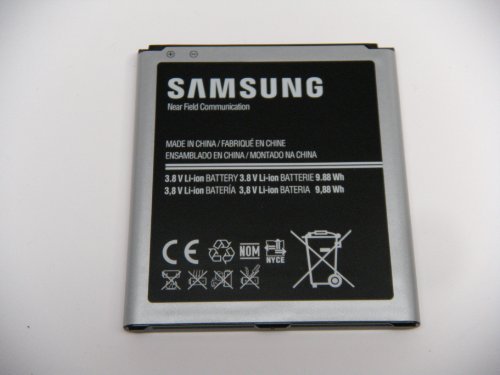 Samsung Original Genuine OEM Spare 2600 mAh Replacement Battery for Samsung Galaxy S4 - Non-Retail Packaging - Silver Samsung Original Genuine OEM Spare 2600 mAh Replacement Battery for Samsung Galaxy S4 - Non-Retail Packaging - Silver