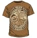 Sesame Street Bert And Ernie Propoganda Light Brown T-shirt Tee