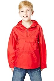 Hooded Funnel Neck Foldaway Jacket with Stormwear™