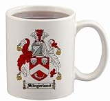 Slingerland Coat of Arms Mug / Family Crest 11 ounce cup