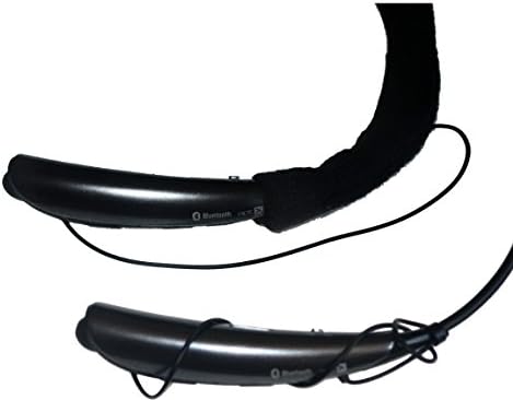 Fleece MySoftCover Headset Cover to fit LG Tone (Short Style Zebra-Black)