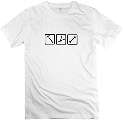 FNYOZ Men's Tools - Craftsman T-shirt - White