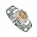 

Elle Women's Sterling Silver Open Square Link Bracelet Watch #SW2831LS