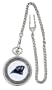 NFL Men's PA0082 Carolina Panthers "Hall Of Famer" Pocket Watch with Chain