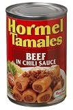 Hormel Beef Tamales, In Chili Sauce, 15 oz Units, 12 ct (Quantity of 1)
