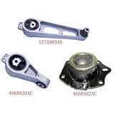 #M131 01-05 Chrysler Engine Motor Mount Set 3 Neon Chrysler Pt Cruiser Dodge Neon L4... by MotorKing