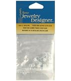 5/1x48.3x96.5mm Earring Rubber Backs -36PK/Clear