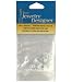 5/1x48.3x96.5mm Earring Rubber Backs -36PK/Clear