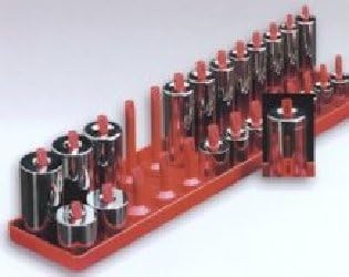 Hansen Global 1402 1/4"Driver Metric Socket Tray