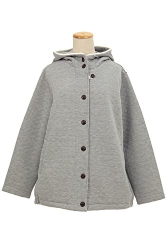 (ノージーン) No jean パーカー 大きいサイズ レディース LL 3L カット キルティング ジャケット ダッフル