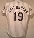 Ryan Spilborghs Autographed/Hand Signed Colorado Rockies Baseball Jersey with Rocktober Inscription