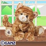 Webkinz Ginger Cat ORANGE MULTI