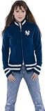 New York Yankees Full Zip Draft Day Sweater Jacket - Touch by Alyssa Milano - Large