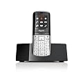 Gigaset SL400H High End Schnurlostelefon Zusatzger�t (4,6 cm (1,8 Zoll) TFT-Farbdisplay, USB-Anschluss, Bluetooth) metall / schwarz