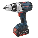 Bosch DDH181-01 18V Brute Tough Drill Driver with 2 3.0ah Batteries, Blue (Tools & Home Improvement)