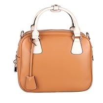 Hot Sale Fineplus Women's Vintage Contrast Colors Shoulder Bag (Apricot)
