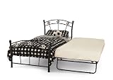 Football Black Metal Guest Bed