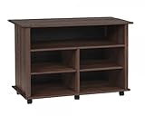 IMAGE OF Espresso Wood Technology Hardwood TV Stand