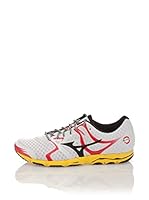 Mizuno Zapatillas Wave Hitogami (Gris / Rojo / Amarillo)