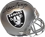 GAI Authentic Howie Long Autograph Oakland Raiders Mini Helmet w/ Display Case