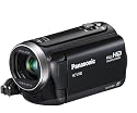 Panasonic V100 Full HD 1920 x 1080 Camcorder - Black (42x Intelligent Zoom, SD Card Recording, Power OIS, Face Recognition) 2.7 inch LCD