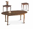 3 Piece Oak Coffee Set