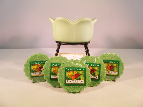 Yankee Candle - 5 Beautiful Day Wax Tarts + Petal 