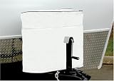 Camco Manufacturing, Inc. 45302 Vinly LP Tank Cover 20lb Double, Arctic White