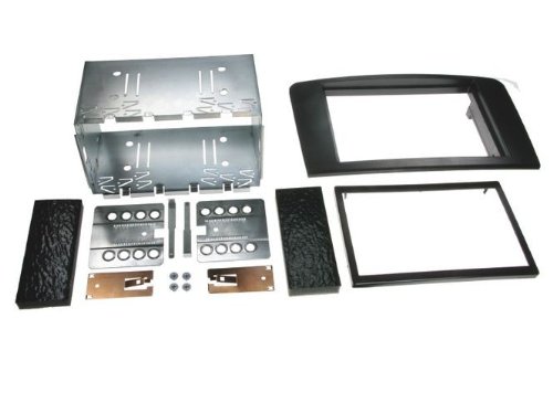Doppel DIN Blende Komplett-Set für M-Klasse W-164 ab 2005 -->