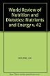 World review of nutrition and dietetics. vol.42 : Nutrition and Energy