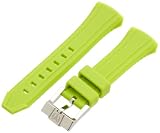 TechnoMarine S1340375 Cruise Neon Green Silicone Strap 34mm Watch Strap