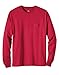 Hanes TAGLESS 6.1 Long Sleeve, Pocket (Pack of 1) Deep Royal X-Large