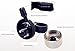 BenRan Cool All Copper Bell Mini Bicycle Bike Accessories Adjustable Safety Warning Loud Horn for Kids (Silver)
