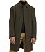 Merino Wool Topcoat Three-Quarter Length Extended Sizes