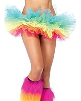 Leg Avenue Women's Rainbow Organza Tutu
