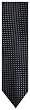 Men's Donald Trump Signature Collection Necktie Neck Tie Silk Black, Blue and Silver