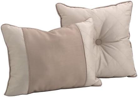 Ma Maison Sicilia Set of 2 Decorative Pillows, Ivory