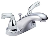 IMAGE OF Delta Foundations B2510LF Two Handle Centerset Lavatory Faucet, Chrome