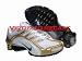 Nike R5 Shox Running Shoe White/Goldr Men's Size 9.5
