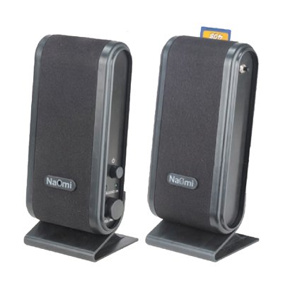 COP SPDVR Speaker Color Camera w. Built In DVR 4 GB SD Card