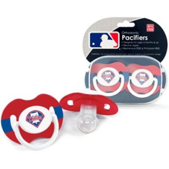 Philadelphia Phillies Pacifier - 2 Pack