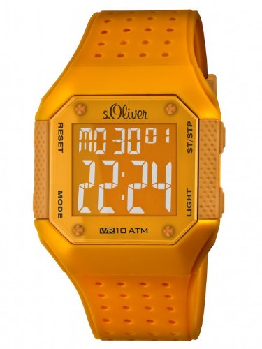 s.Oliver Unisex-Armbanduhr Digital Plastik SO-2444-PD Preisvergleich