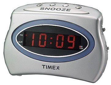 Timex T101NS Extra Loud Clock (silver)