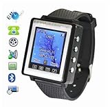 SHD NEW Version Tri-Band Touch Screen Watch Cell Phone With Bluetooth FM Bl ....